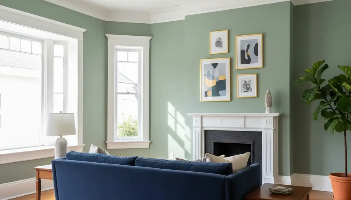 Freshly painted San Francisco interior featuring smooth walls and expert house painting finishes