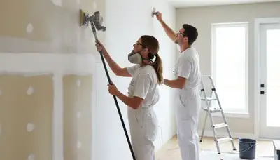 Professional drywall repair and wall restoration in San Francisco, CA home interior