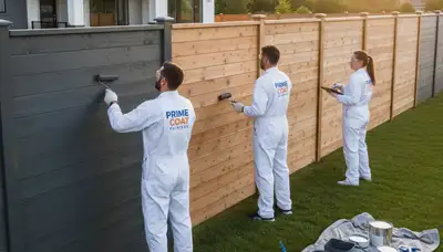Professional fence painting in San Francisco, CA protecting wood from coastal moisture and salt air