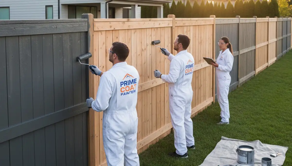 Professional fence painting in San Francisco, CA protecting wood from coastal moisture and salt air