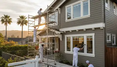 San Francisco, CA house painters serving exterior and interior painting services