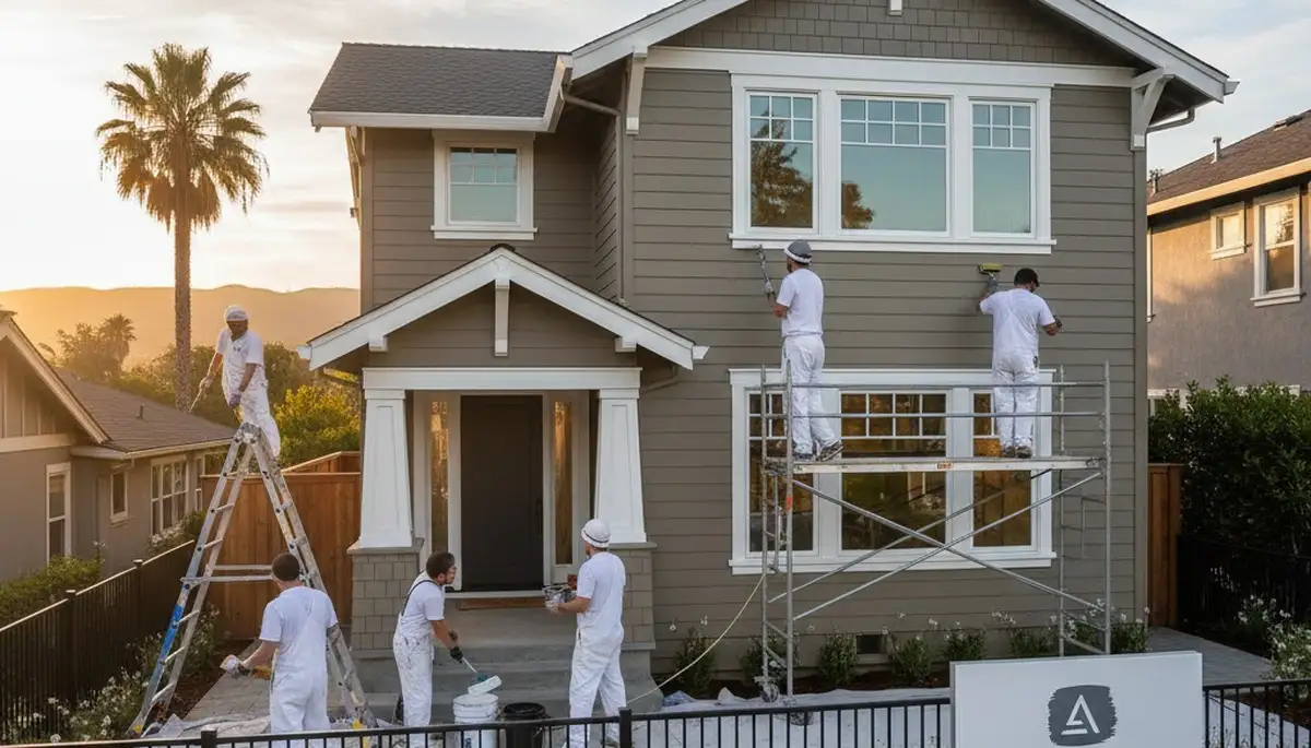 Professional house painters in San Francisco, CA providing exterior and interior painting services
