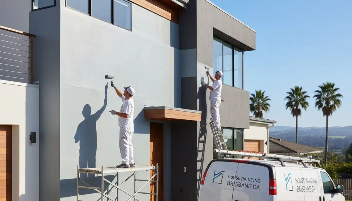 Professional house painter providing exterior painting services in San Francisco, CA