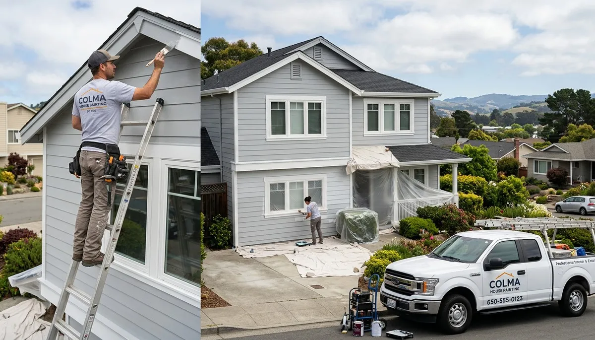 Professional house painters in San Francisco CA providing expert exterior and interior painting services