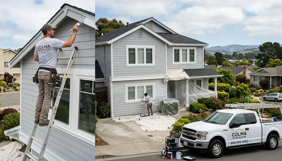 Professional house painters in San Francisco CA providing expert exterior and interior painting services