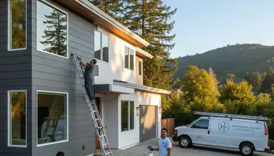 San Francisco, CA house painters providing professional interior and exterior painting services