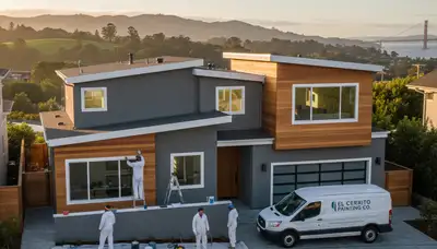 Professional house painter in San Francisco, CA providing exterior and interior painting services