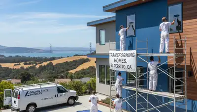 Professional house painting service in San Francisco, CA for residential exteriors and interiors