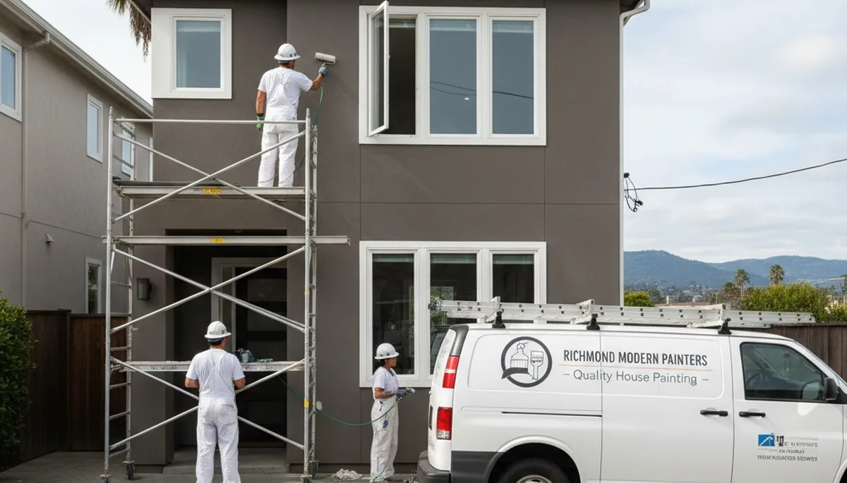 Professional house painters serving San Francisco, CA for exterior and interior painting services