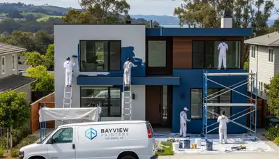 Professional house painting services in San Francisco, CA for residential exterior and interior projects