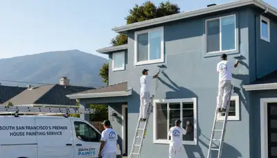 Professional house painting service in San Francisco, CA for residential exterior and interior projects