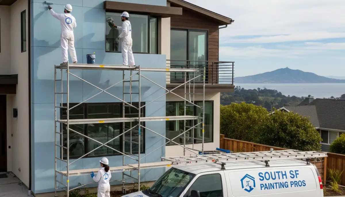 Professional house painting service in San Francisco, CA for exterior home painting projects