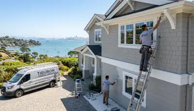 Professional house painters in San Francisco CA providing exterior painting services
