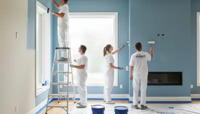 Professional interior house painting in San Francisco, CA with expert color and moisture-resistant finishes